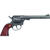 SALE Cowboy-Pistole Buntline, Holzgriff-Optik, 12-Schuss-Colt