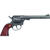 Cowboy-Pistole Buntline, Holzgriff-Optik, 12-Schuss-Colt