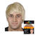 Perücke Herren Kurzhaar Music Man Hero Guy, blond - mit Haarnetz