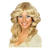 Perücke Damen 70er Filmstar, gewellt und gestuft, blond - mit Haarnetz Bild 2