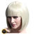 SALE Percke Damen Eleganter Bob, Pagenkopf mit Pony, Premium-Qualitt, Elise, blond