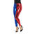 NEU Leggings, rot-blau, Gre S