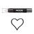 SALE Moon Creations Neon UV-Schminkstift, 3.5g, wei
