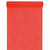 Tischlufer rot, 30cm x 10m auf der Rolle - Rot