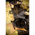 SALE Tischläufer Champagnerglas schwarz, 28cm x 5m Bild 2