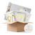 Partybox 80th gold, 20 Personen
