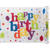 Tischlufer Happy Birthday bunt, 5m x 30 cm