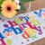 Tischlufer Happy Birthday bunt, 5m x 30 cm Bild 2