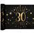 NEU Tischlufer Happy Birthday 30, schwarz-gold, 30cm x 5m - Tischlufer