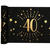 NEU Tischläufer Happy Birthday 40, schwarz-gold, 30cm x 5m