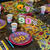 NEU Tischlufer 90s-Party, 30cm x 5m Bild 3