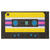 NEU Servietten 90s-Party Kassette, 20 Stück, 20 x 11cm