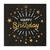 NEU Servietten Happy Birthday schwarz-gold, 10 Stck, ca. 17 x 17cm - Servietten