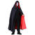 Mantel Halloween Deluxe, schwarz-rot, Ein.gr.