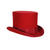 SALE Hut Zylinder Deluxe aus Wolle, rot, KW 61