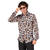 Herren-Kostm Hippie-Hemd Retro Hawaii-Blume, Gr. S