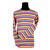 NEU Herren-Kostm Ringelshirt langarm, regenbogenfarben, bunt, Gre: XS