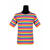 NEU Herren-Kostm Ringelshirt kurzarm, regenbogenfarben, bunt, Gre: XS