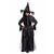 NEU Kinder-Kostüm Halloween Hexe schwarzer Tod, inkl. Hut, Größe: 116-128 - Größe 116-128
