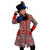 Damen-Kostüm Karnevalsjacke Mosaik, Gr. XL Bild 2
