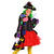 Damen-Kostüm Karnevalsjacke Harlekin, schwarz-bunt, Gr. S Bild 3