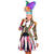 NEU Damen-Kostm Karnevalsjacke Mix it up, buntes Patchworkmuster, Gr. XS