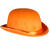NEU Melone Flair aus Samt, neon-orange, Kopfweite 57-58cm