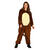 NEU Unisex-Kostm Plsch-Overall Affe, braun, Gr. XS-S Bild 3