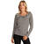 NEU Damen-Kostm Ringelshirt langarm mit Rschenkragen, schwarz-wei, Gr. XS