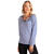 NEU Damen-Kostm Ringelshirt langarm mit Rschenkragen, blau-wei, Gr. XS