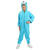NEU Kinder-Kostm Fantasy-Br aus dickem Plsch, Overall, blau, Gr. 98-104 Bild 2
