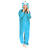 NEU Unisex-Kostm Plsch-Overall Fantasy-Br, blau, Gr. XS-S