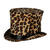 NEU Zylinder Flair Deluxe Leopard, Samtzylinder fr Kopfweiten Gr. 57-58cm