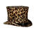 NEU Zylinder Flair Deluxe Leopard, Samtzylinder fr Kopfweiten Gr. 57-58cm Bild 2