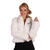 Damen-Kost�m Pl�sch-Jacke, wei�, Gr. XS-S Bild 2