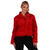 Damen-Kost�m Pl�sch-Jacke, rot, Gr. XS-S Bild 2