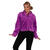 Damen-Kost�m Pl�sch-Jacke, lila, Gr. XS-S