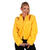 Damen-Kost�m Pl�sch-Jacke, gelb, Gr. XS-S
