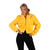 Damen-Kost�m Pl�sch-Jacke, gelb, Gr. XS-S Bild 2