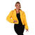 Damen-Kost�m Pl�sch-Jacke, gelb, Gr. XS-S Bild 3