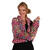 Damen-Kost�m Pl�sch-Jacke Animal Neon-Leopard, Gr. XS-S Bild 2