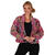 Damen-Kost�m Pl�sch-Jacke Animal Neon-Leopard, Gr. XS-S Bild 3