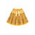 Damen-Kost�m Petti-Coat Sequin-Star, mit Pailletten,gold, Einheitsgr��e