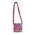 Tasche Pl�sch Deluxe, Umh�ngetasche, Neon-Leopard