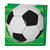 Servietten mit Fußball für Kindergeburtstag, Größe: ca. 33 x 33 cm, 16 Stück - Servietten Kindergeburtstag