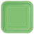 SALE Teller aus Pappe, Premiumqualitt, quadratisch, Gre ca. 23x23 cm, Vorteilspack mit 14 Stck, Farbe: hellgrn - Hellgrn