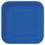 SALE Teller aus Pappe, Premiumqualitt, quadratisch, Gre ca. 23x23 cm, Vorteilspack mit 14 Stck, Farbe: blau - Blau