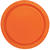 NEU Teller aus Pappe, 8 Stück, Größe ca. 23cm, orange, Premiumqualität ohne Plastik