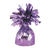 Gewicht für Heliumballon / Folienballon mit Folienfransen, Gewicht: ca. 175 g, Farbe: Lavendel Lila - Lavendel Lila
