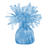 SALE Gewicht fr Heliumballon / Folienballon mit Folienfransen, Gewicht: ca. 175 g, Farbe: Hellblau - Hellblau